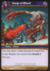 Surge of Blood - Wrathgate