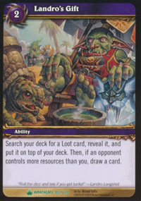 Landro's Gift - Wrathgate