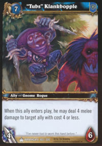"Tubs" Klankbopple - Wrathgate