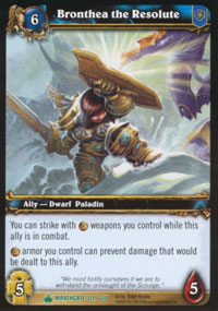 Bronthea the Resolute - Wrathgate