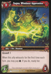 Zugna, Windseer Apprentice - Wrathgate