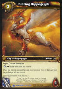 Blazing Hippogryph - Wrathgate