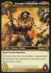 Crusade Commander Entari - Wrathgate