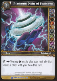 Platinum Disks of Swiftness - Wrathgate