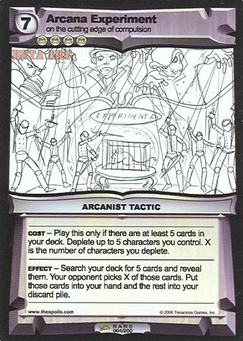 Arcana Experiment - Open Beta