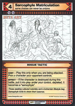 Sarcophyle Matriculation - Open Beta