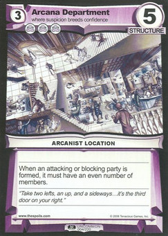 Arcana Department - First Edition