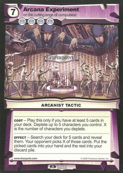 Arcana Experiment - First Edition