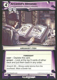 Arcanist's Almanac - First Edition