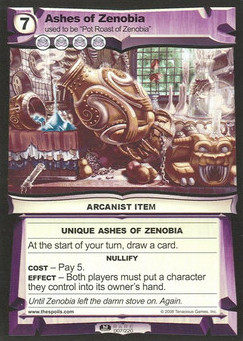 Ashes of Zenobia - First Edition