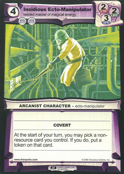 Insidious Ecto-Manipulator - First Edition