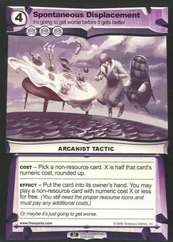 Spontaneous Displacement - First Edition
