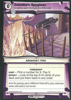 Zenobia's Spyglass - First Edition