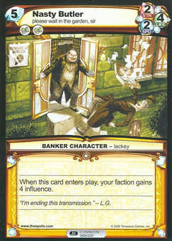 Nasty Butler - First Edition