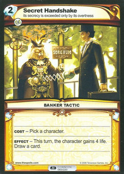 Secret Handshake - First Edition
