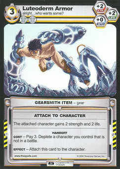 Luteoderm Armor - First Edition