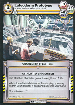 Luteoderm Prototype - First Edition