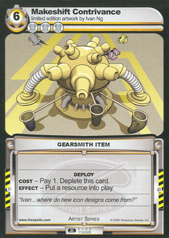 Makeshift Contrivance - First Edition