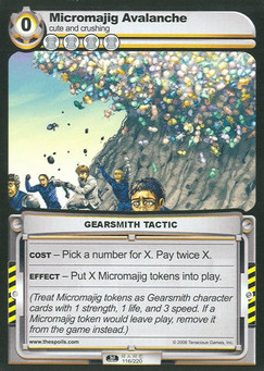 Micromajig Avalanche - First Edition