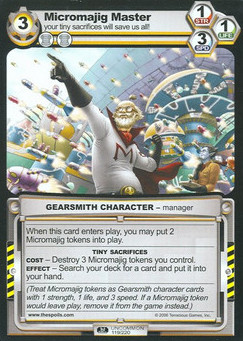 Micromajig Master - First Edition