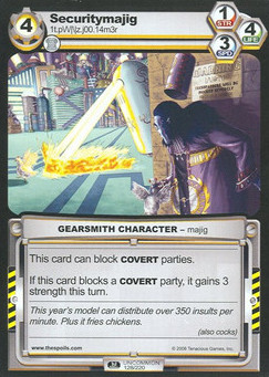 Securitymajig - First Edition
