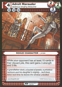Adroit Marauder - First Edition
