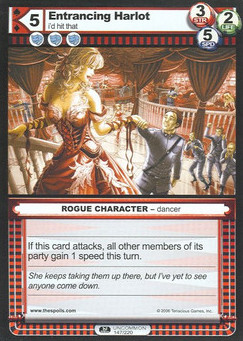 Entrancing Harlot - First Edition