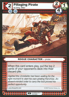 Pillaging Pirate - First Edition