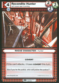 Recondite Hunter - First Edition