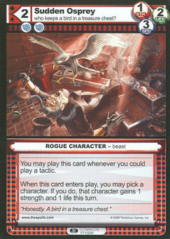 Sudden Osprey - First Edition