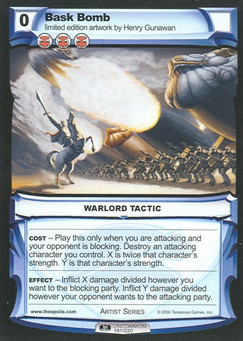 Bask Bomb - First Edition