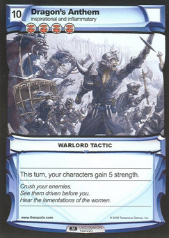 Dragon's Anthem - First Edition