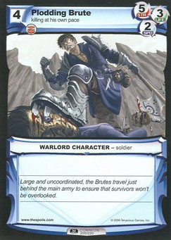 Plodding Brute - First Edition