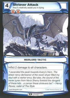 Shriever Attack - First Edition
