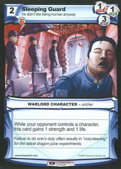 Sleeping Guard - First Edition
