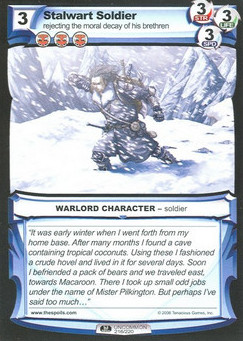 Stalwart Soldier - First Edition