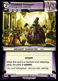 Cloaked Creeper - First Edition Part 2