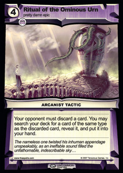 Ritual of the Ominous Urn - First Edition Part 2