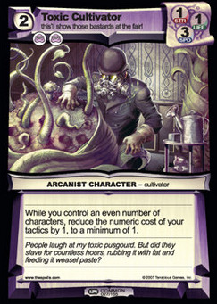 Toxic Cultivator - First Edition Part 2
