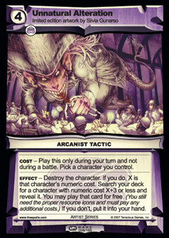 Unnatural Alteration - First Edition Part 2