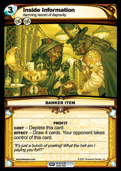 Inside Information - First Edition Part 2