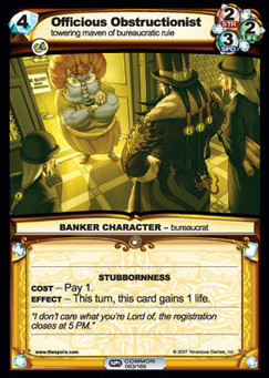 Officious Obstructionist - First Edition Part 2
