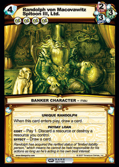 Randolph von Macovawitz Spitoon III, Ltd. - First Edition Part 2