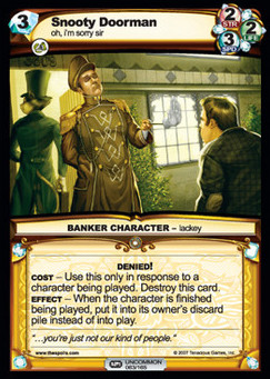 Snooty Doorman - First Edition Part 2