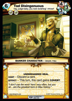 Tad Disingenuous - First Edition Part 2