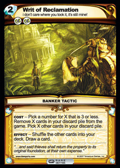 Writ of Reclamation - First Edition Part 2
