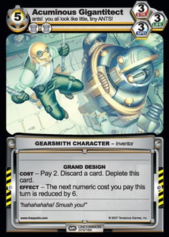 Acuminous Gigantitect - First Edition Part 2