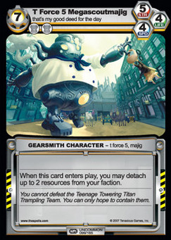 T Force 5 Megascoutmajig - First Edition Part 2