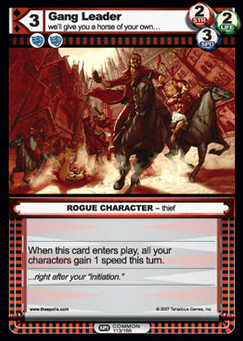 Gang Leader - First Edition Part 2
