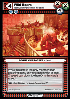 Wild Boars - First Edition Part 2